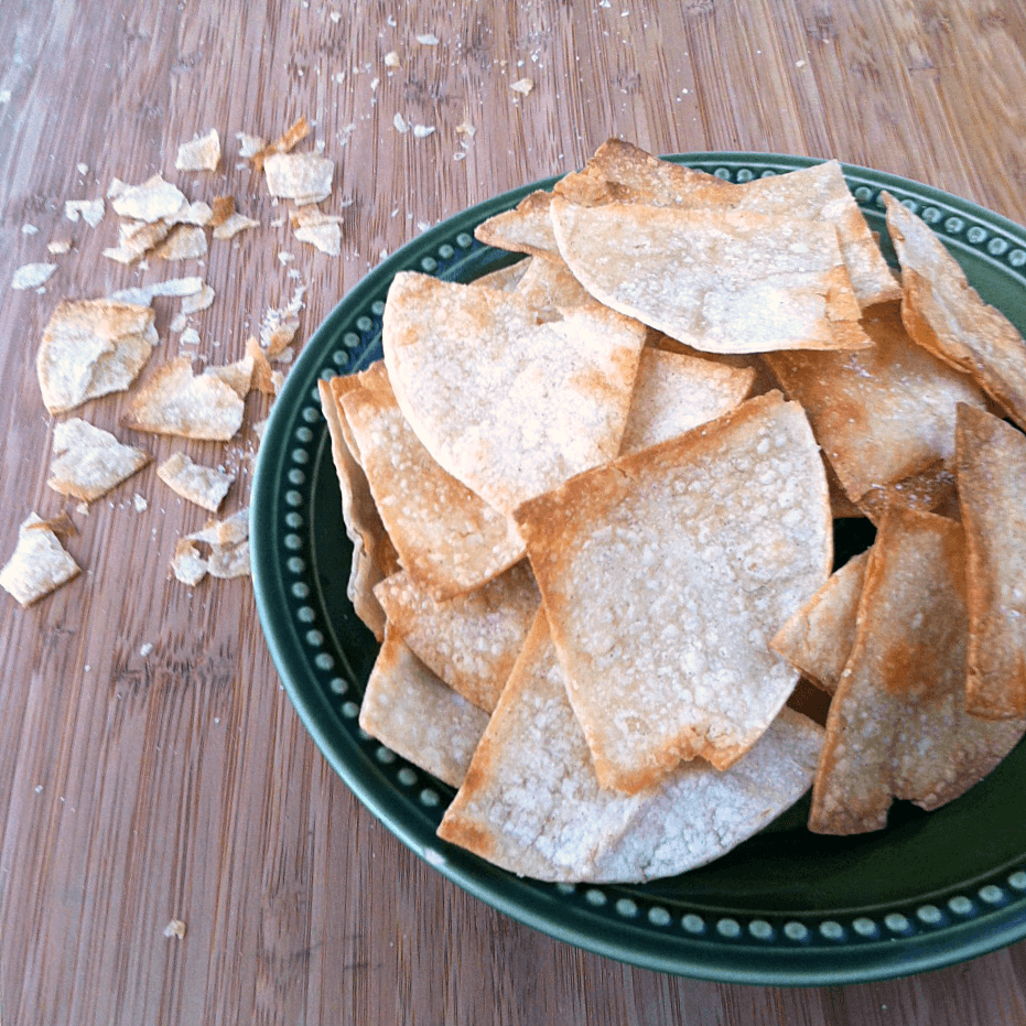 Homemade Corn Tortilla Chips