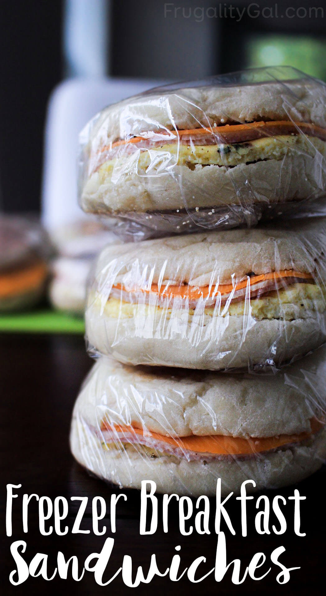 MakeAhead Freezer Breakfast Sandwiches