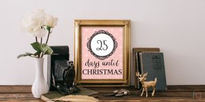 Free Christmas Countdown Printable for the Holidays - Savor + Savvy