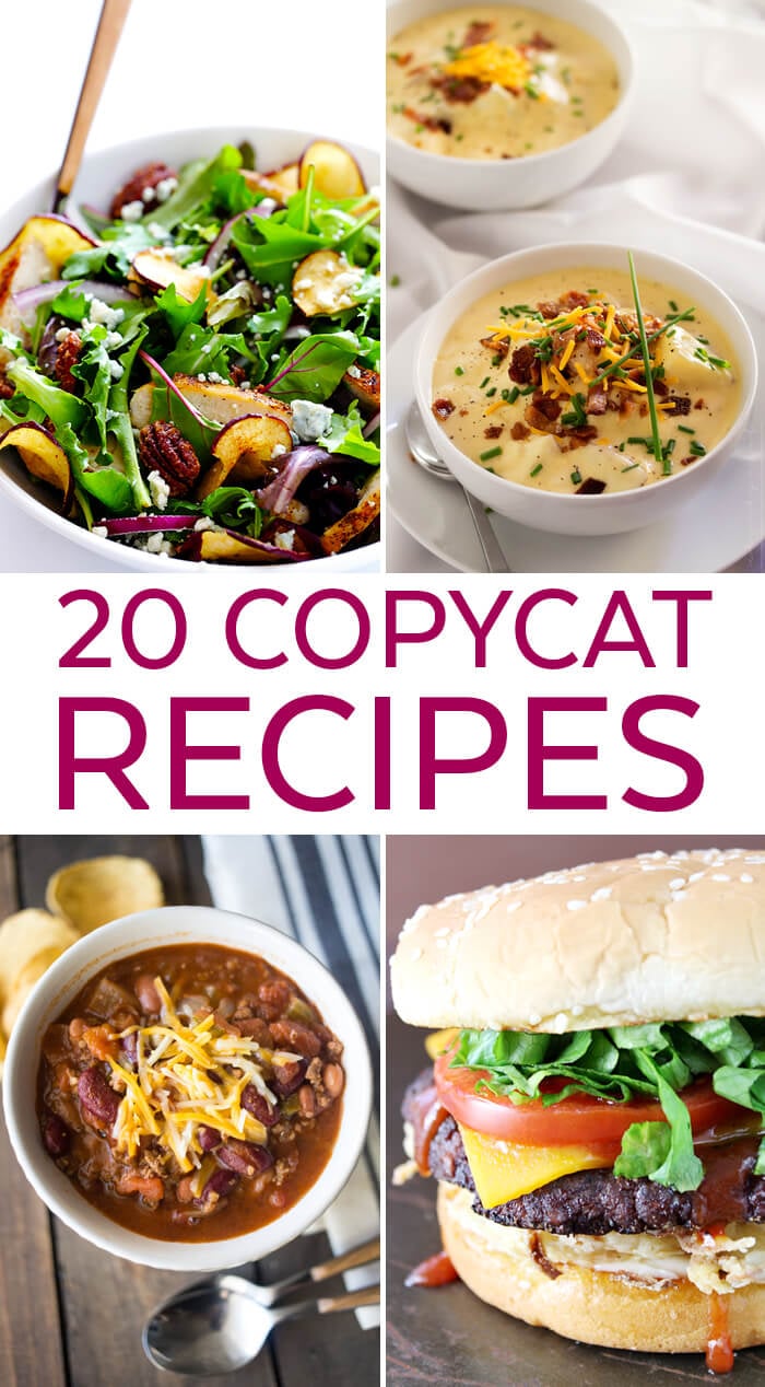 20 Restaurant Copycat Recipes