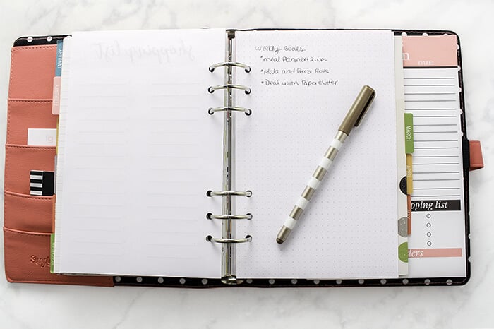 Journal Pages Dot Grid Bullet Planner Pages Printable Starter