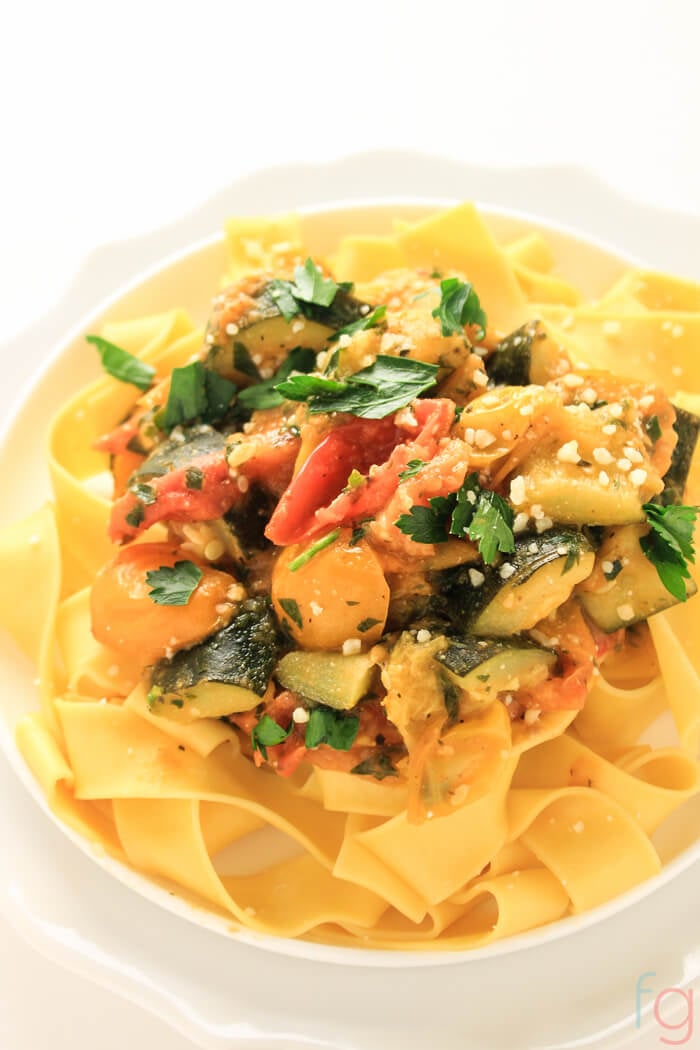 Easy Vegetarian Pasta Recipe - 30 Minute Meal