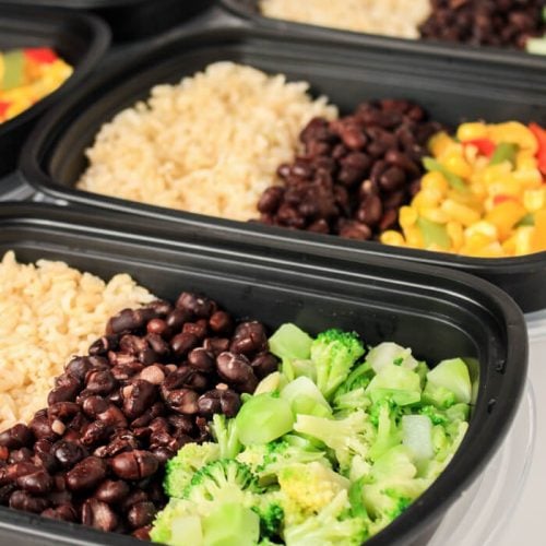 Easy Vegetarian Meal Prep - 30 Minute Vegan Meal Prep