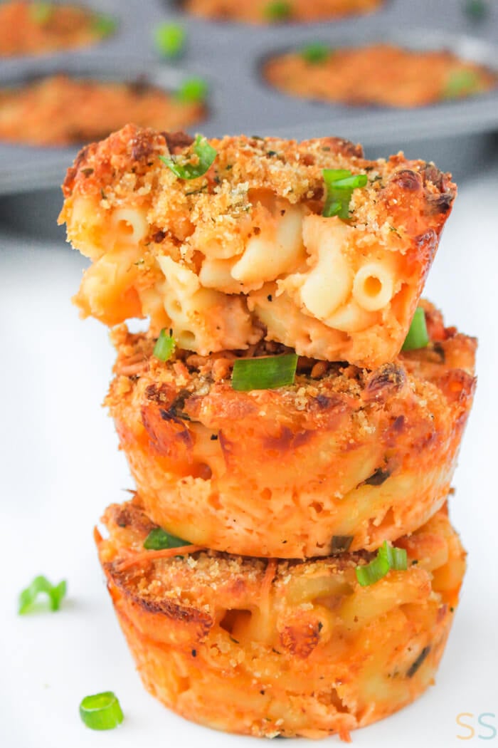 Mac and Cheese Cups Recipe Easy Muffin Tin Recipe for a Crowd