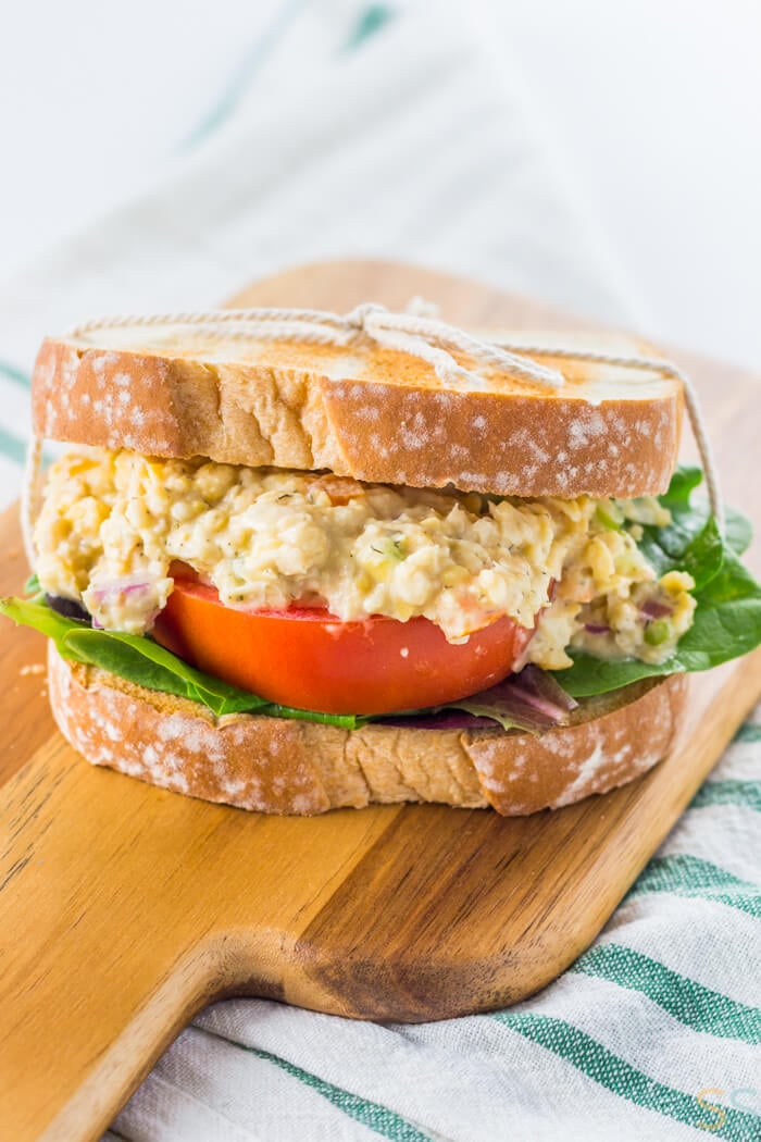 Vegan Chickpea Tuna Salad Recipe | Perfect Vegan Alternative