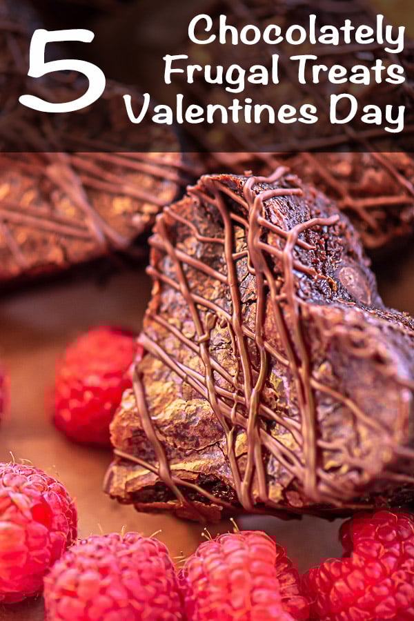 Make Five Frugal Treats for Valentines Day. These Easy Recipes are Perfect for the Last Minute Rush. 5 Ideas to Make Impressive Valentines Day Treats on the Cheap! #ValentinesDay #Heart #Frugal #FrugalLiving #SchoolTreats #Treats #Brownies #Popcorn #Hershey #Crack