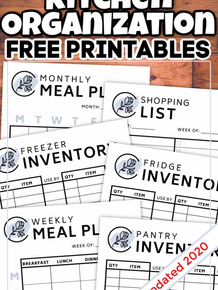 Free Printables To Help Organize Your Life and Decorate Your Home