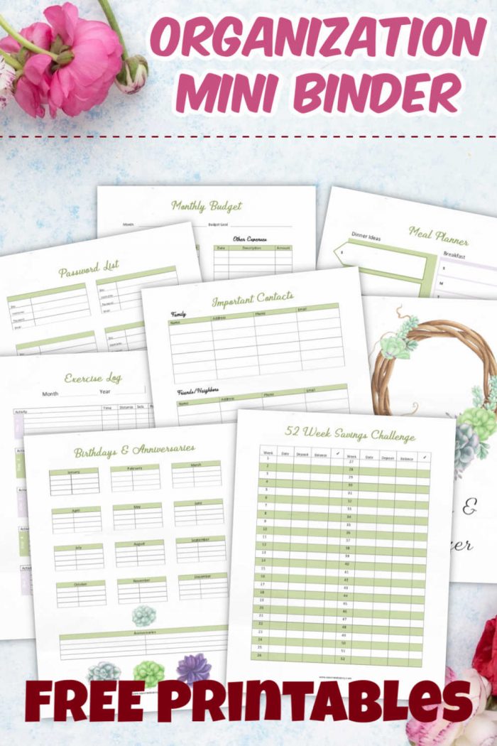 Free Printable - Coupon Binder Including Ten Pages - Savor + Savvy