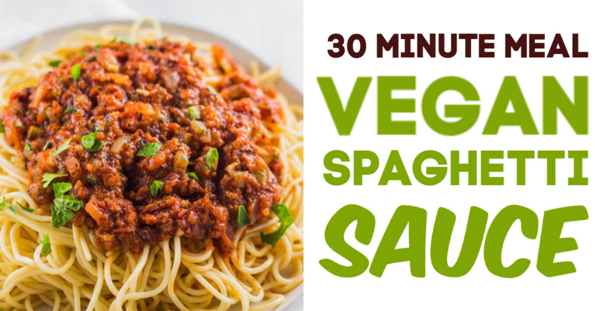 Vegan Spaghetti Sauce - Loving It Vegan