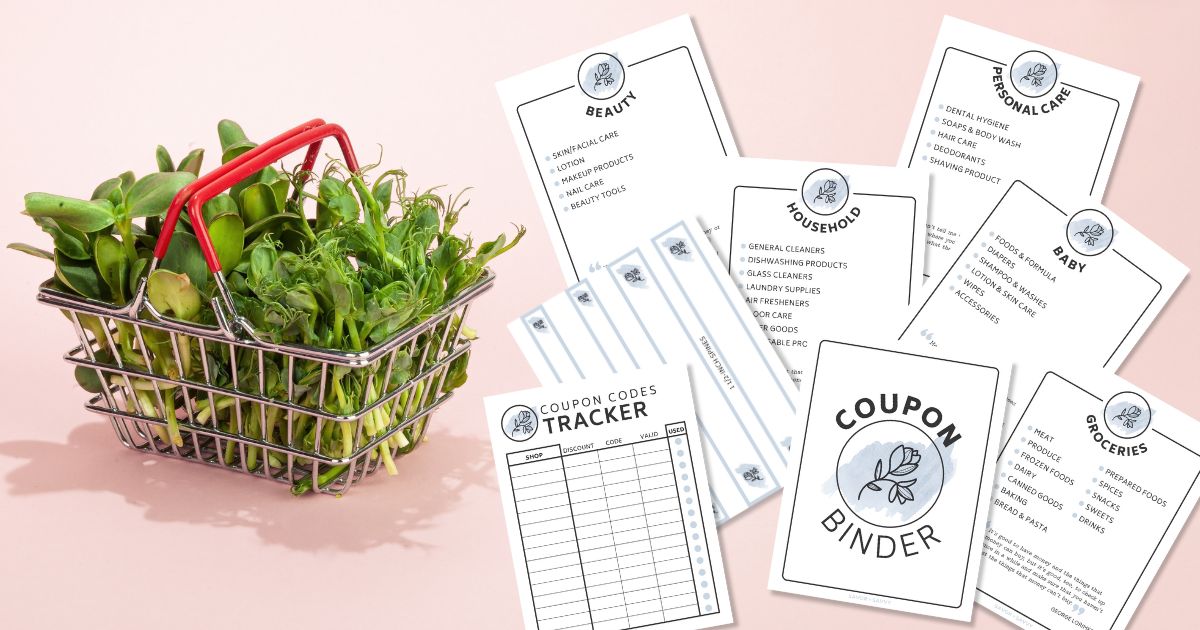 Free Printable - Coupon Binder Including Ten Pages - Savor + Savvy
