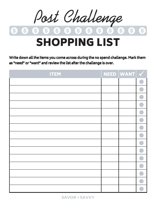 no-spend-challenge-with-free-printables-to-help-savor-savvy