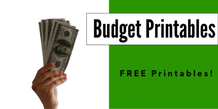 20 Free Budget Printables to Help Your Home Finances - Savor + Savvy
