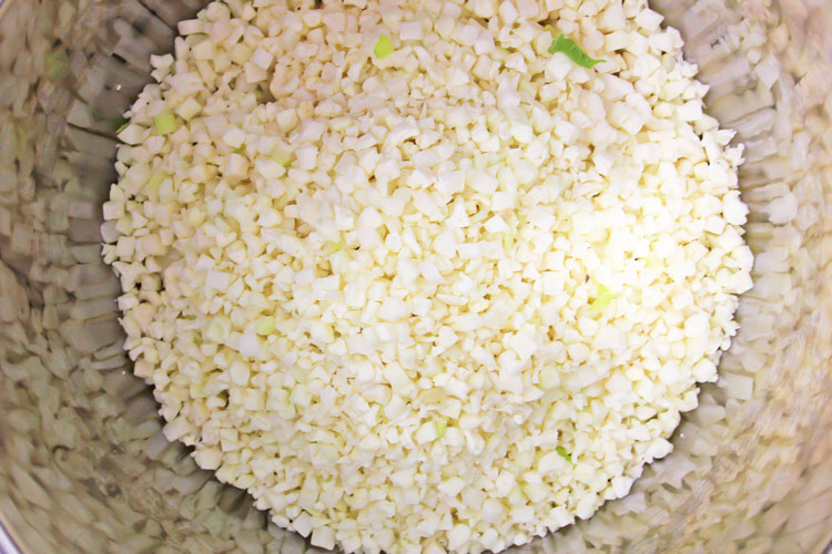 Instant Pot Cauliflower Fried Rice | Vegetarian - Savor + Savvy