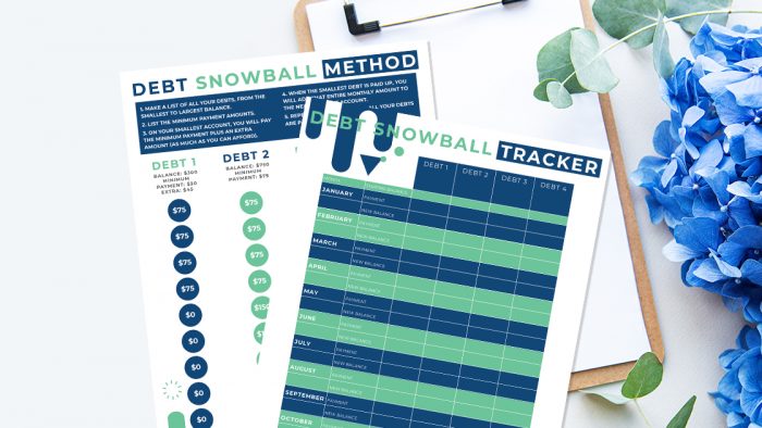 Take Control! Use the Free Debt Snowball Printable - Savor + Savvy