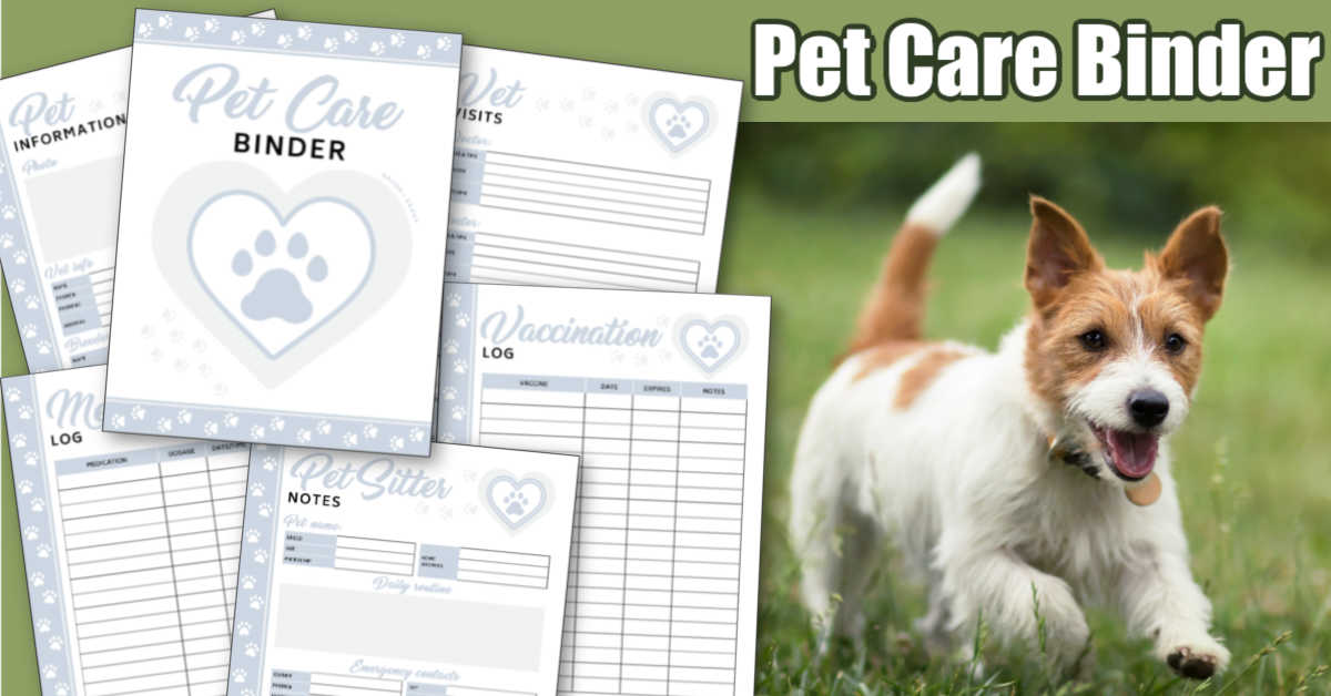 free printable puppy data sheet