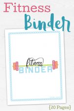 Health and Fitness Binder - Savor + Savvy