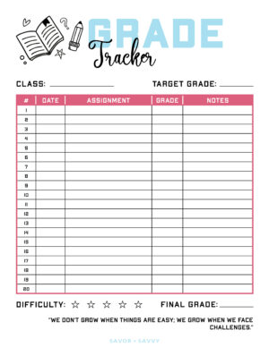 Printable Distance Learning Binder & Tips For Success - Savor + Savvy
