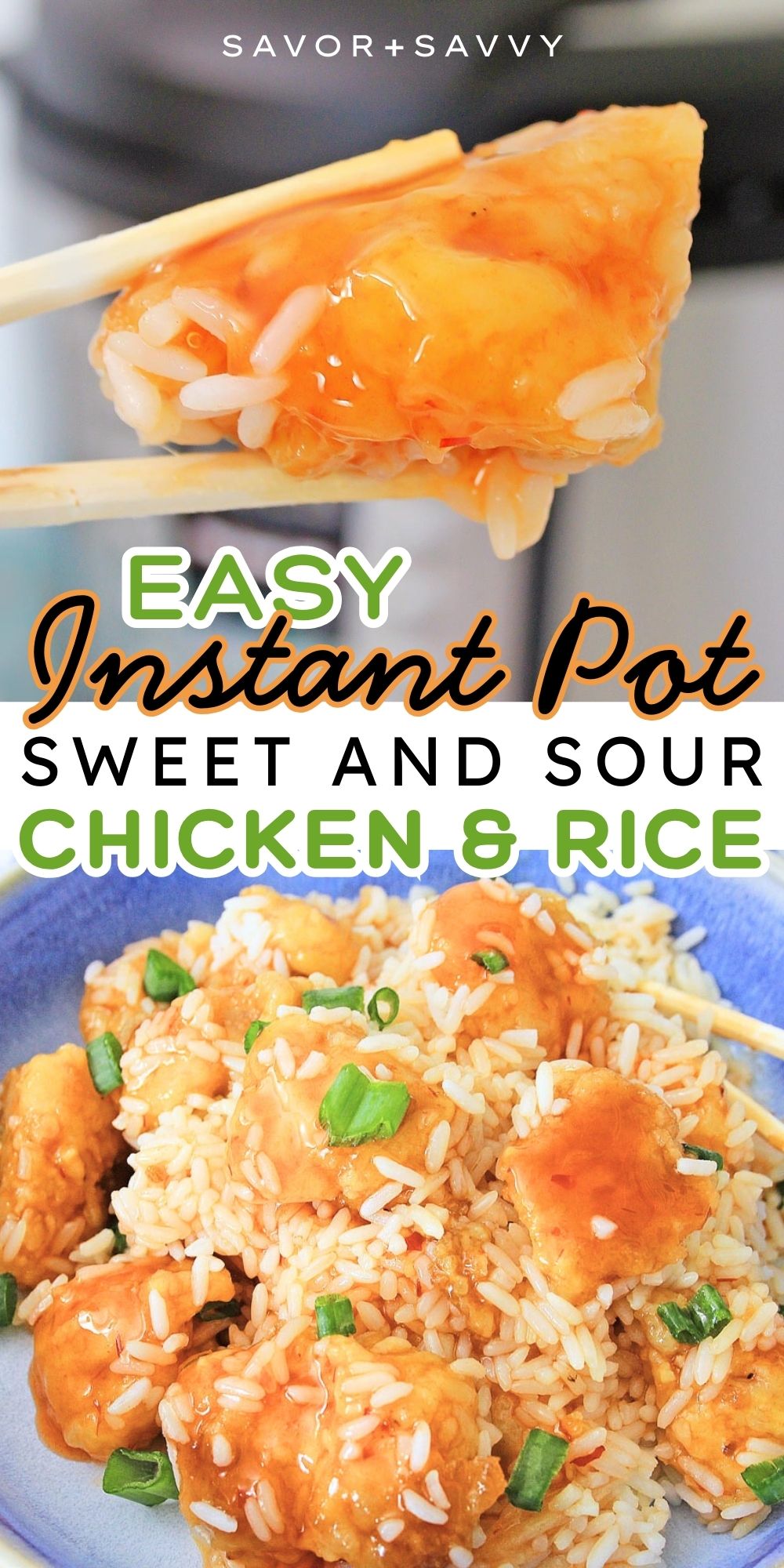 Instant Pot Sweet and Sour Chicken