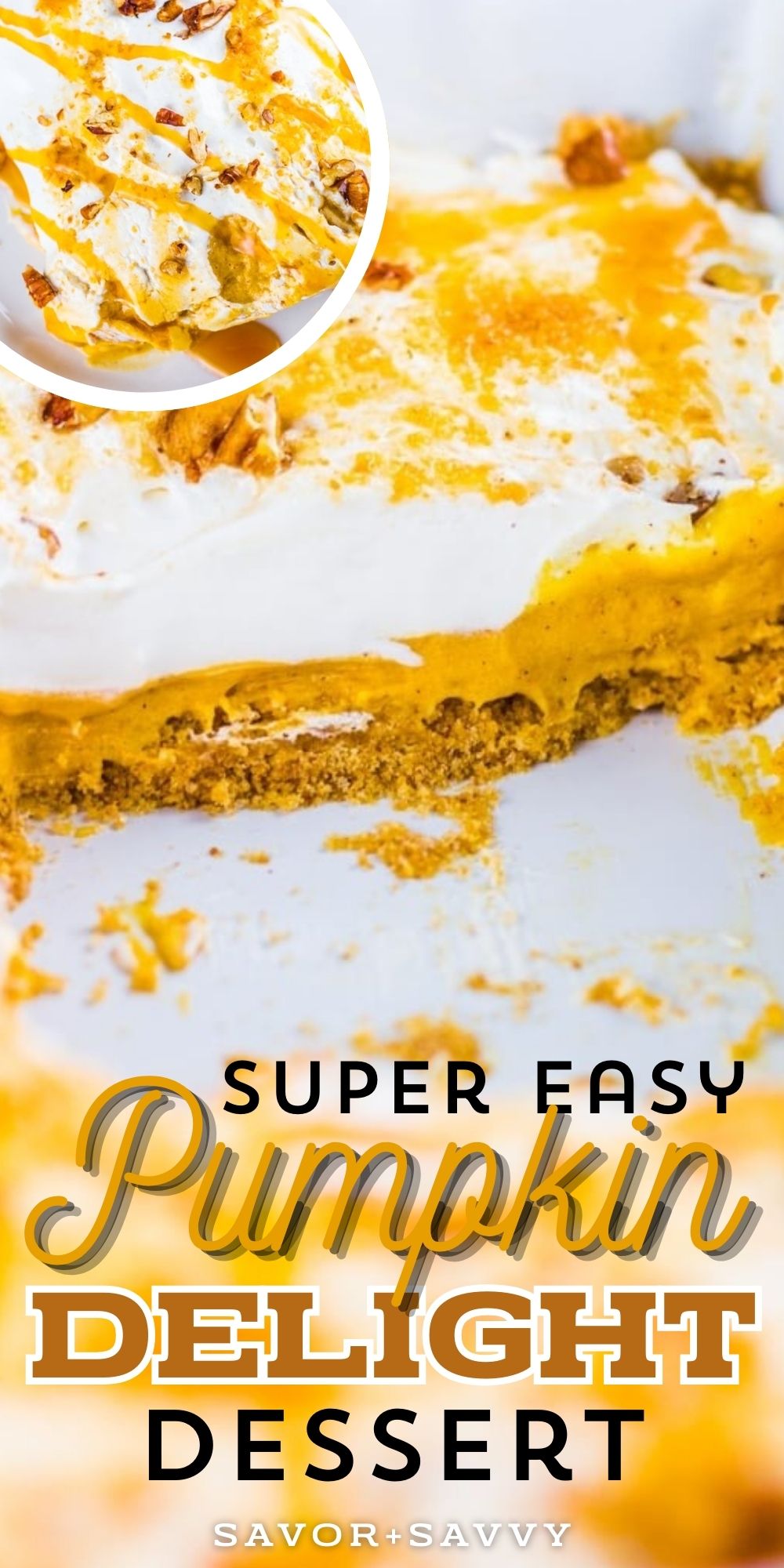 Pumpkin Delight Dessert