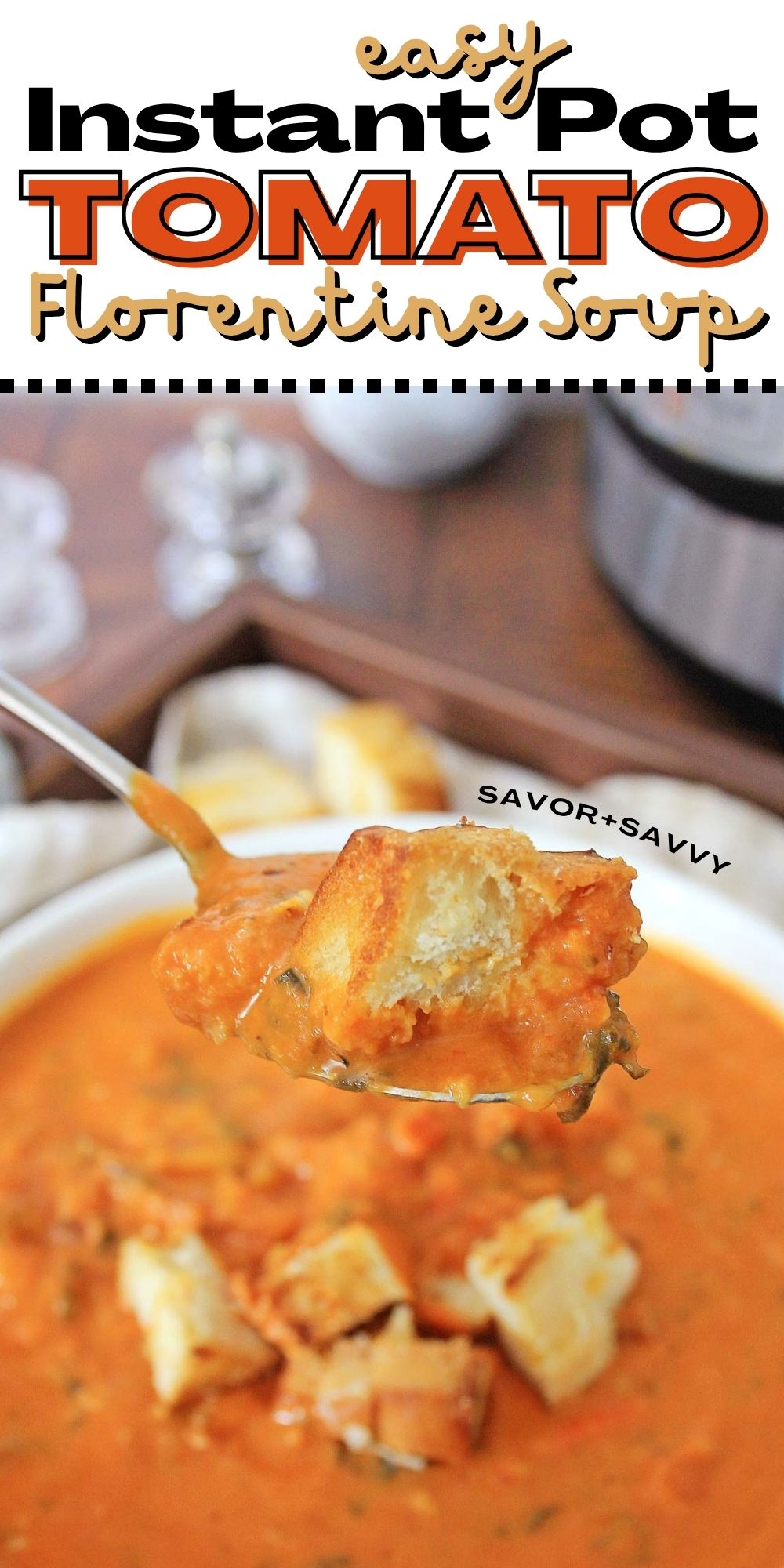Instant Pot Tomato Florentine Soup
