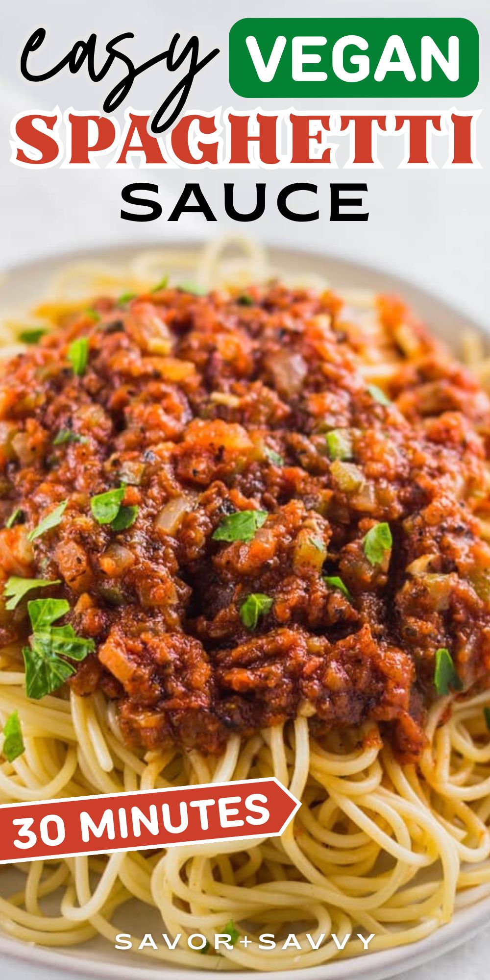 Homemade Vegan Spaghetti Sauce