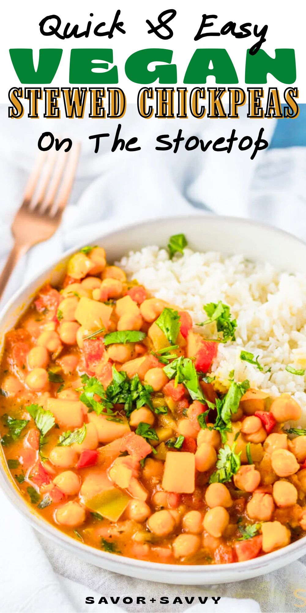 Vegan Stewed Chickpeas