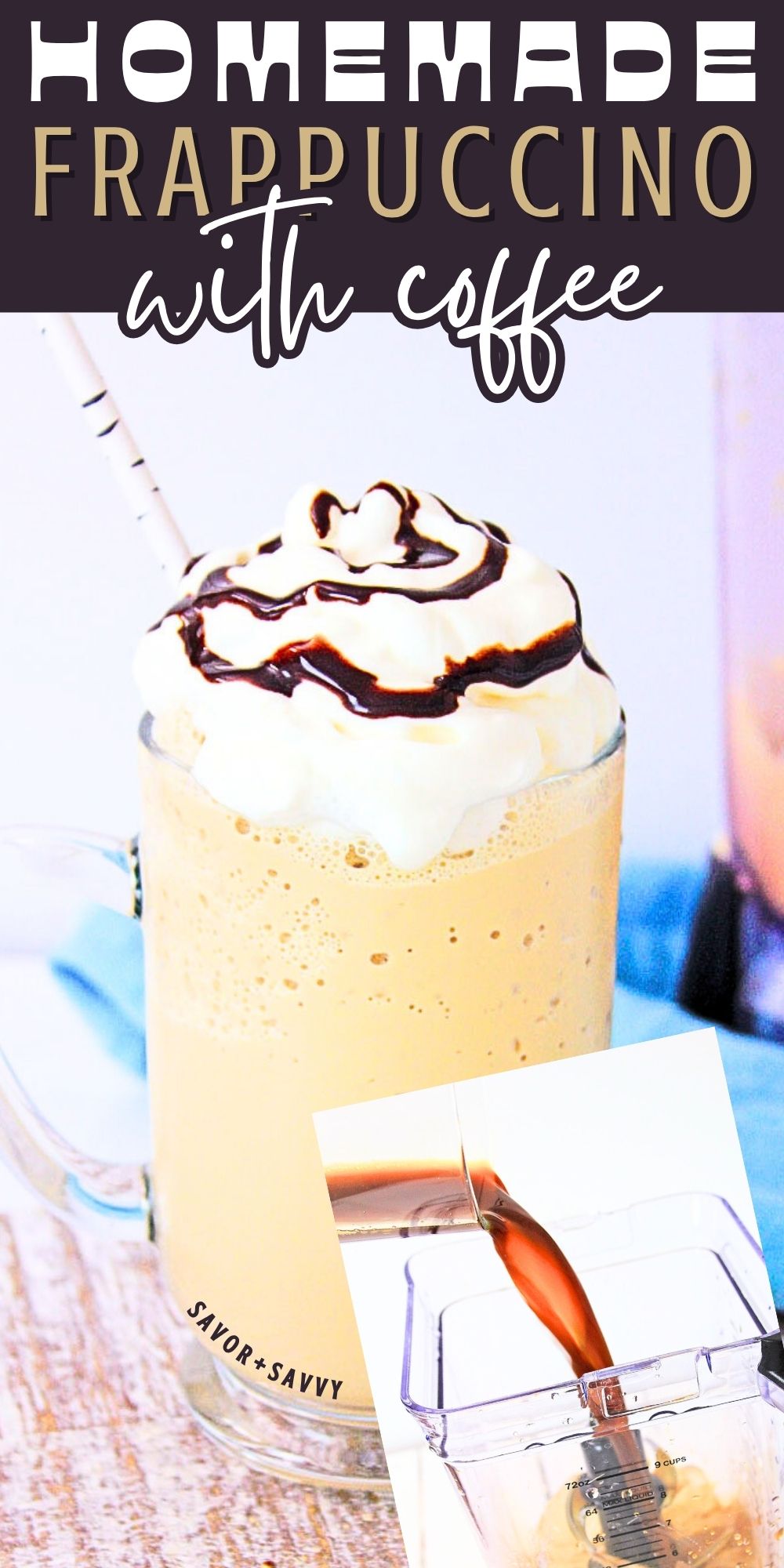 Homemade Frappuccino With Vanilla Ice Cream
