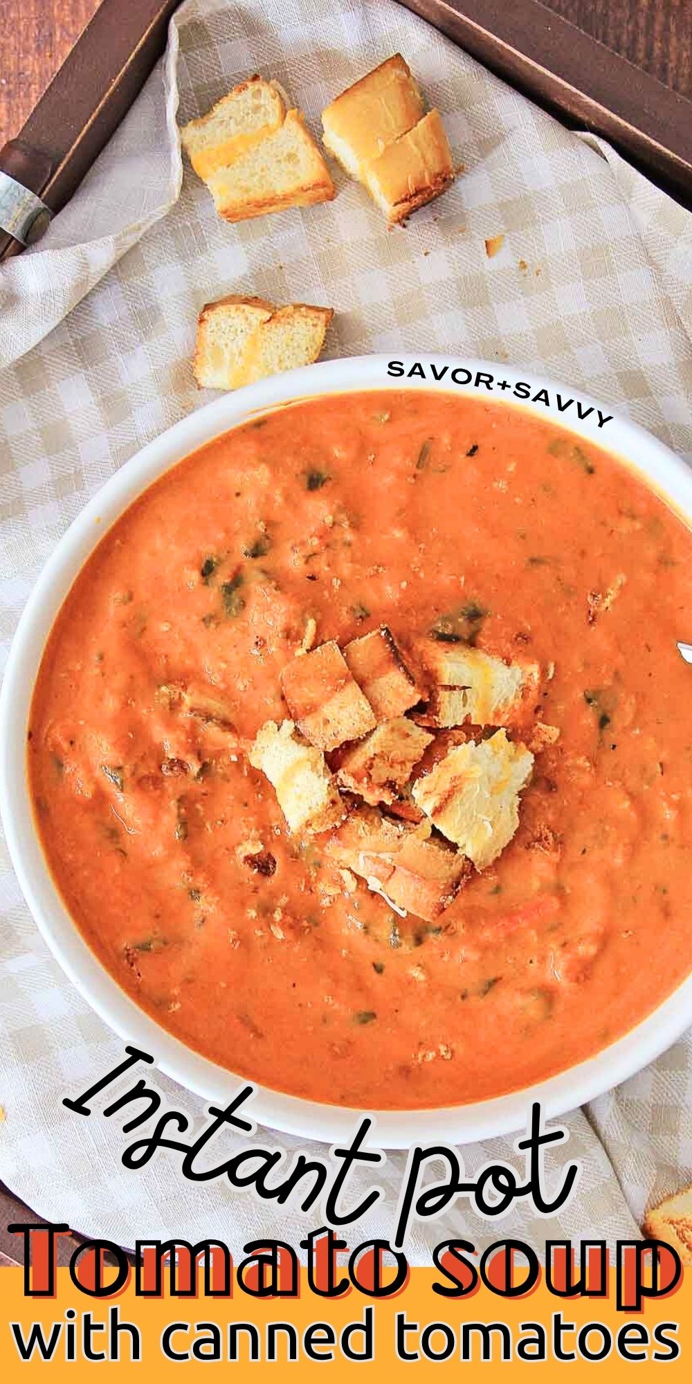 Instant Pot Tomato Florentine Soup