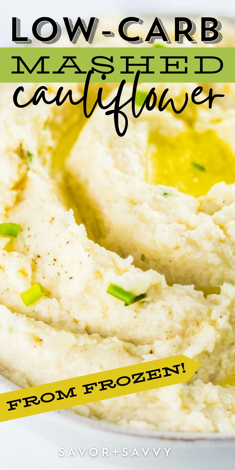 Keto Mashed Cauliflower