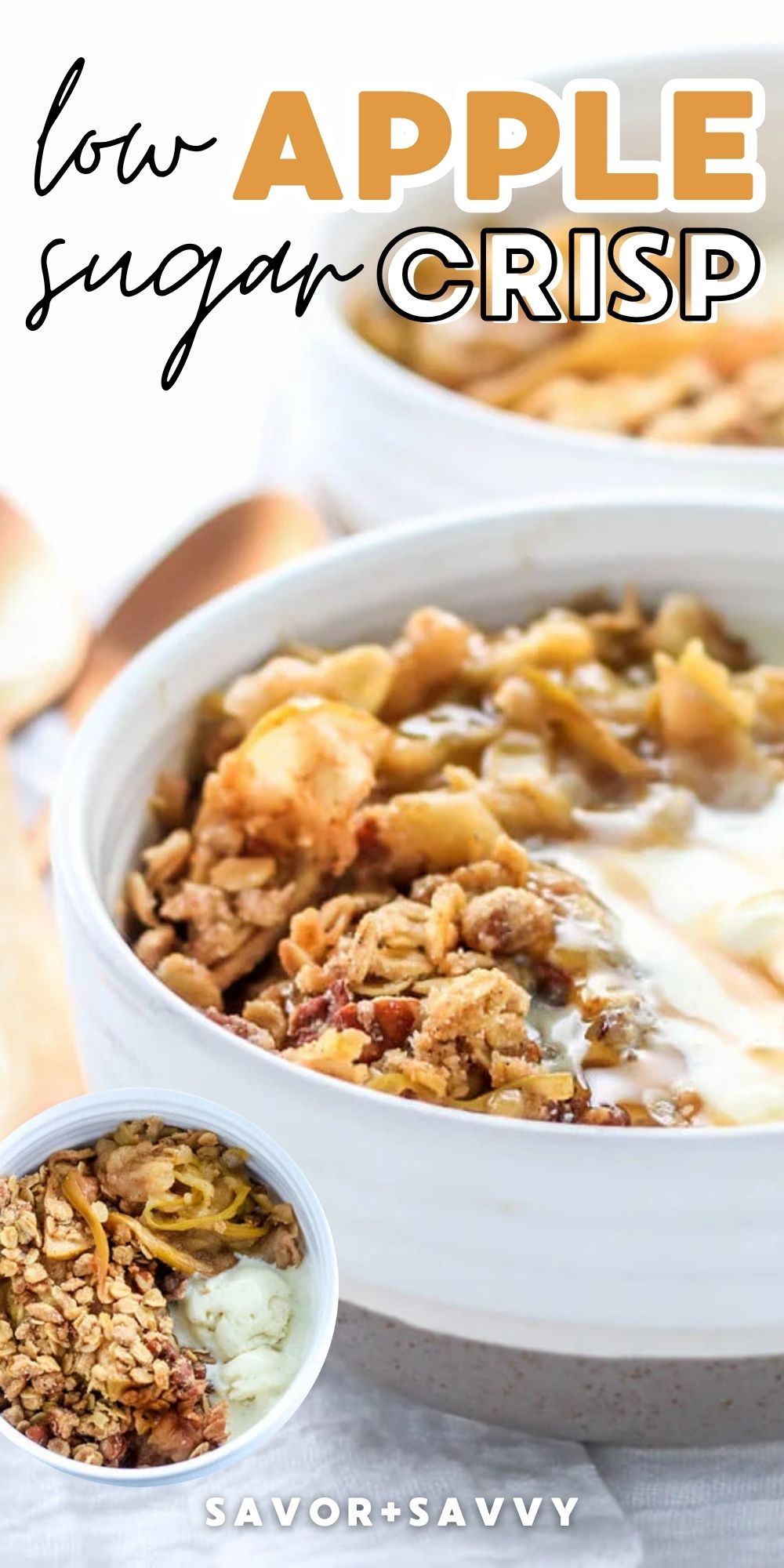 No Peel Apple Crisp Recipe