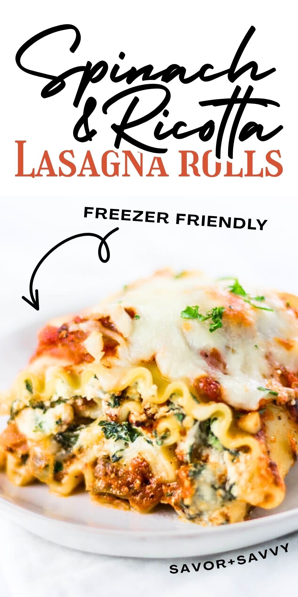 How to Make Freezer-Friendly Spinach Lasagna Rolls