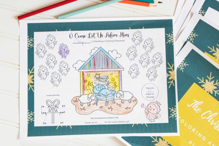 Free Printable Christmas Story Activity Sheets - Savor + Savvy