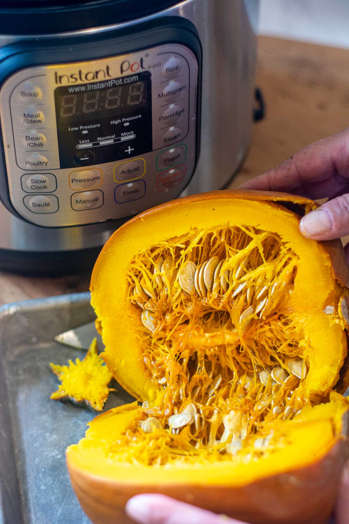 Instant pot whole discount pumpkin