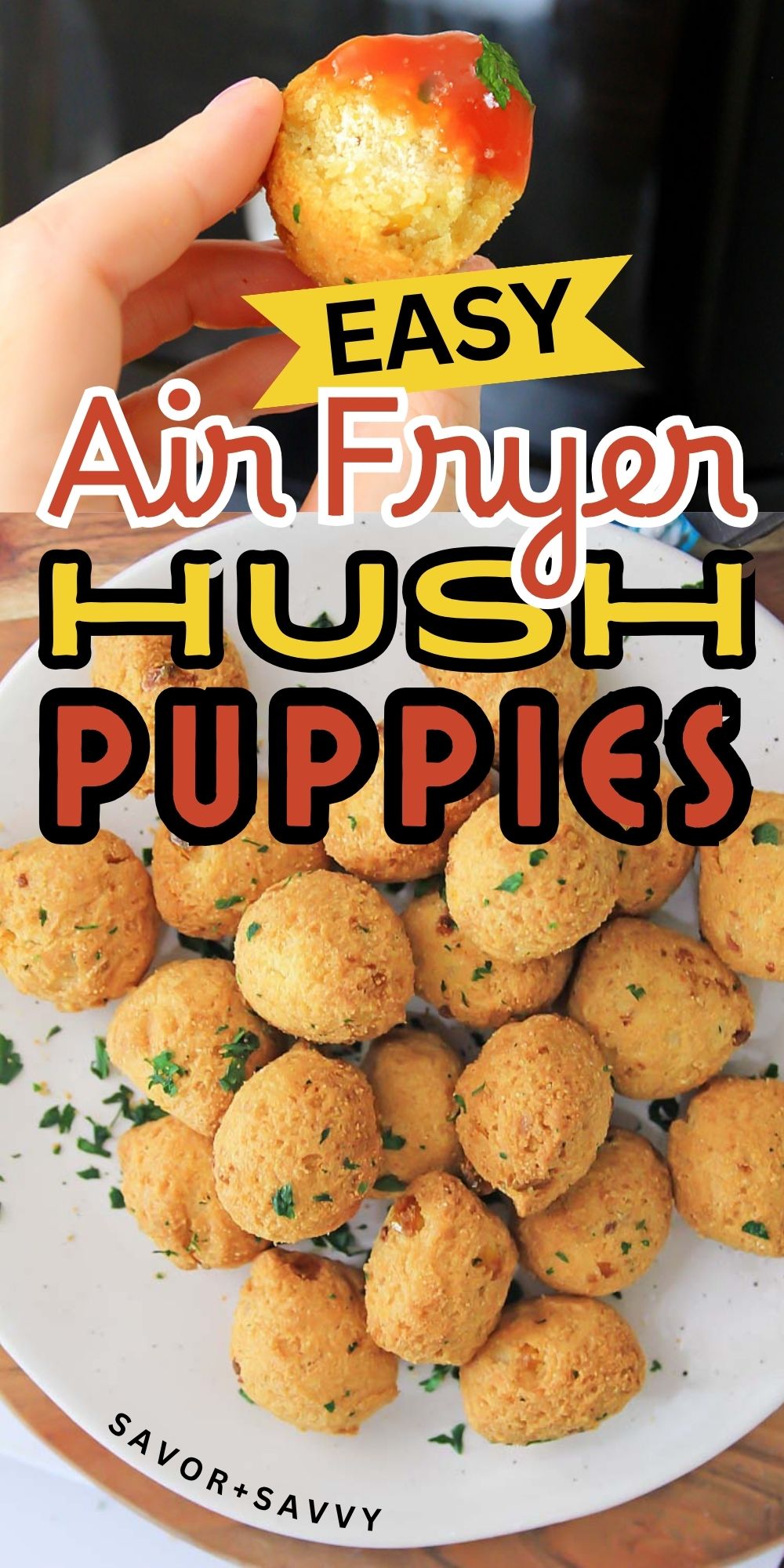 Crispy Air Fryer Hush Puppies