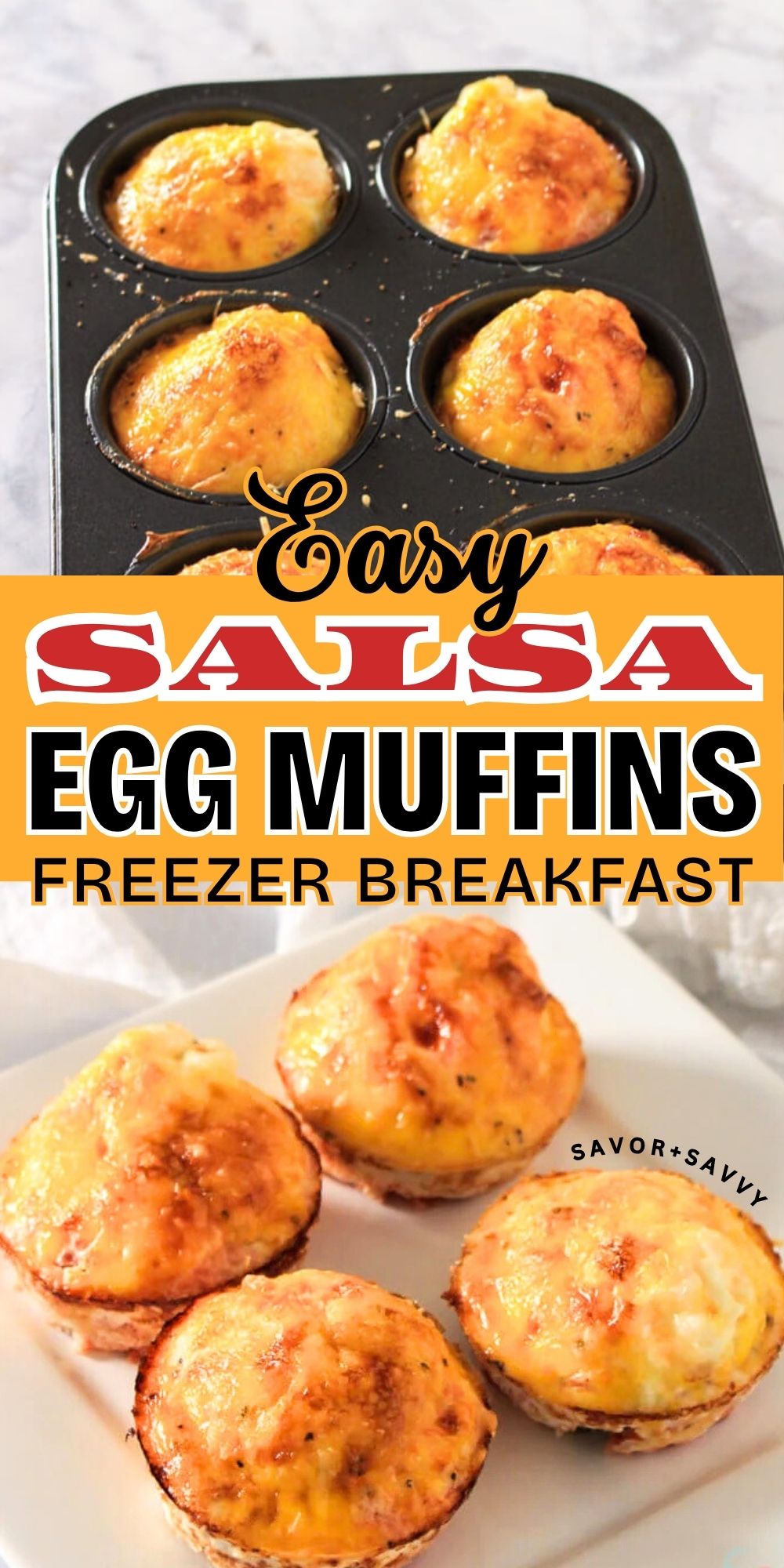Salsa Scrambled Egg Muffin Cups