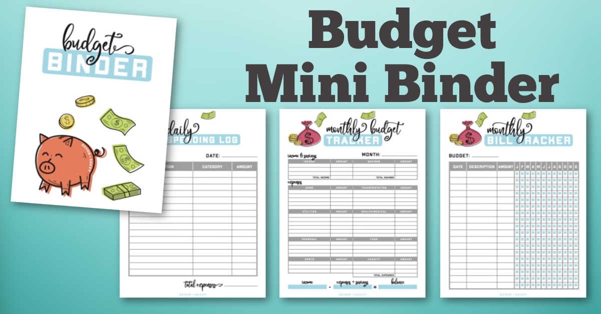 Budget Binder Planner and Printable Worksheets Savor + Savvy