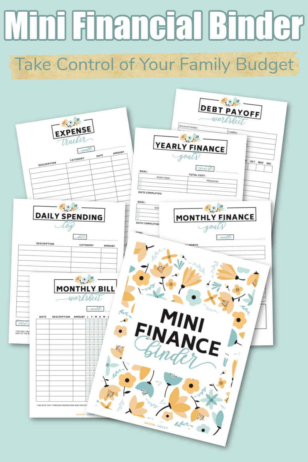 Free Budget Binder: 35 Worksheets to Grow Your Savings!