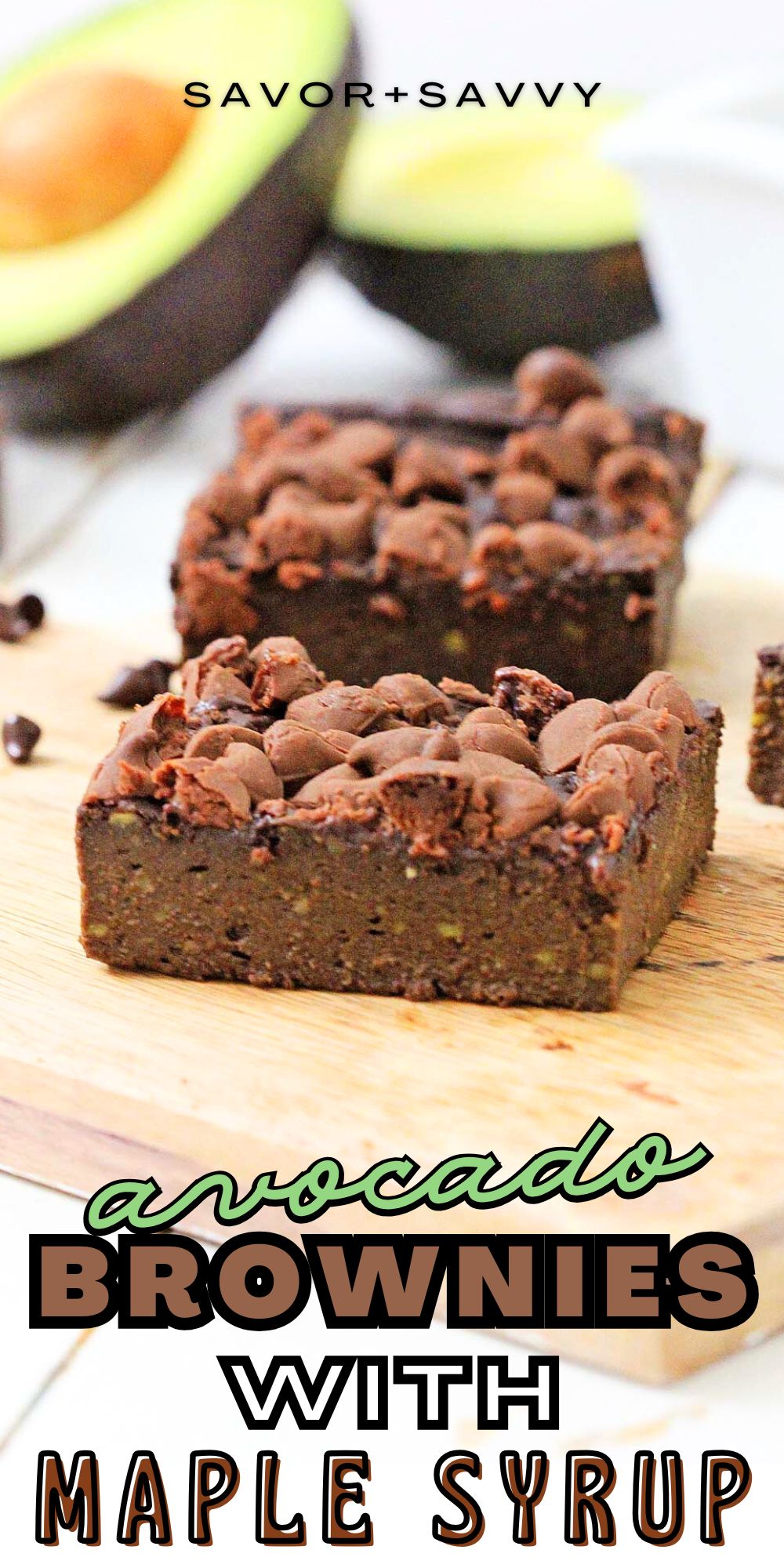 Chocolate Avocado Brownies (Gluten-free)