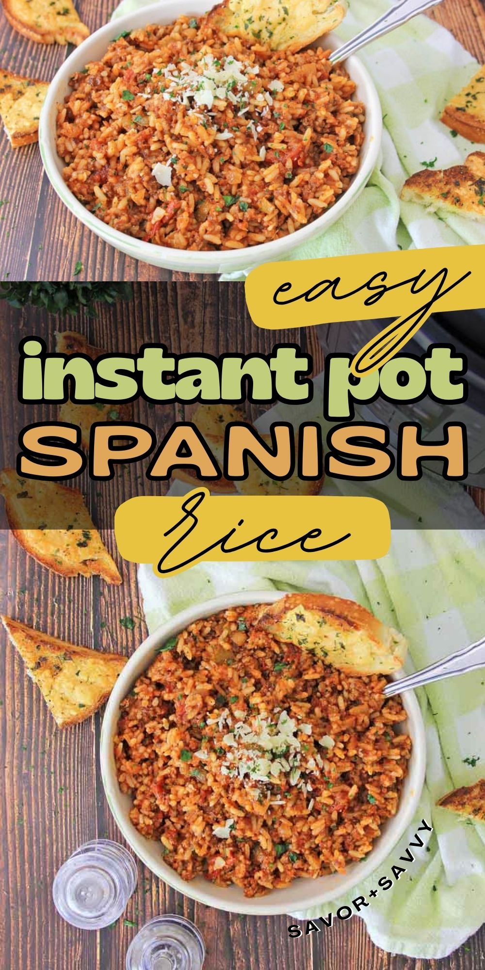 Easy Instant Pot Spanish Rice (30 Minutes)