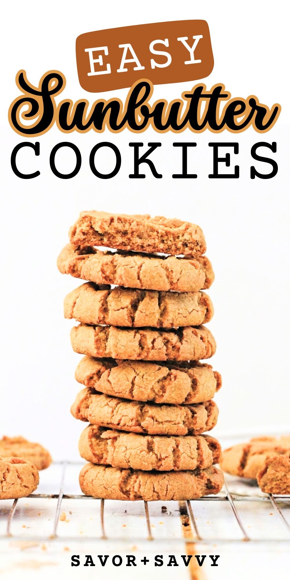 Sunflower Seed Butter Cookies (Sun Butter)