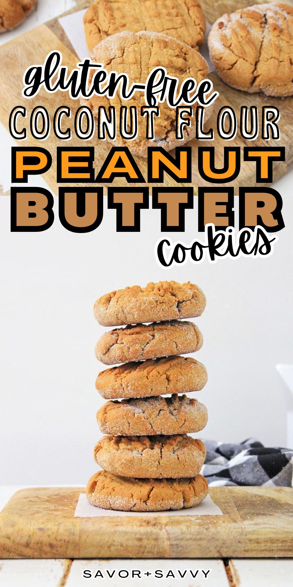 Coconut Flour Peanut Butter Cookies