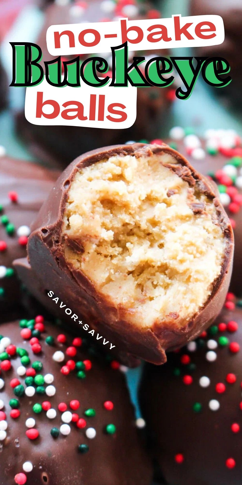 No Bake Buckeye Balls