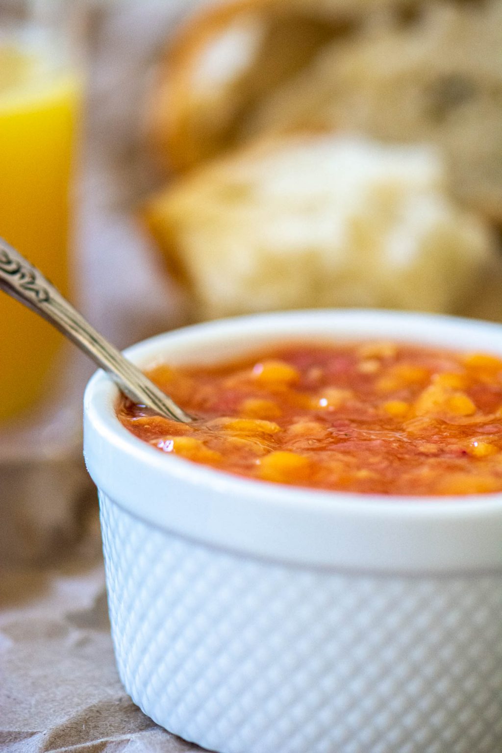 Fast + Easy Strawberry Mango Freezer Jam Savor + Savvy