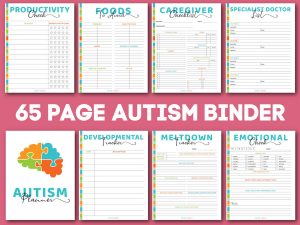 Autism Binder Printables {65 Pages} - Savor + Savvy