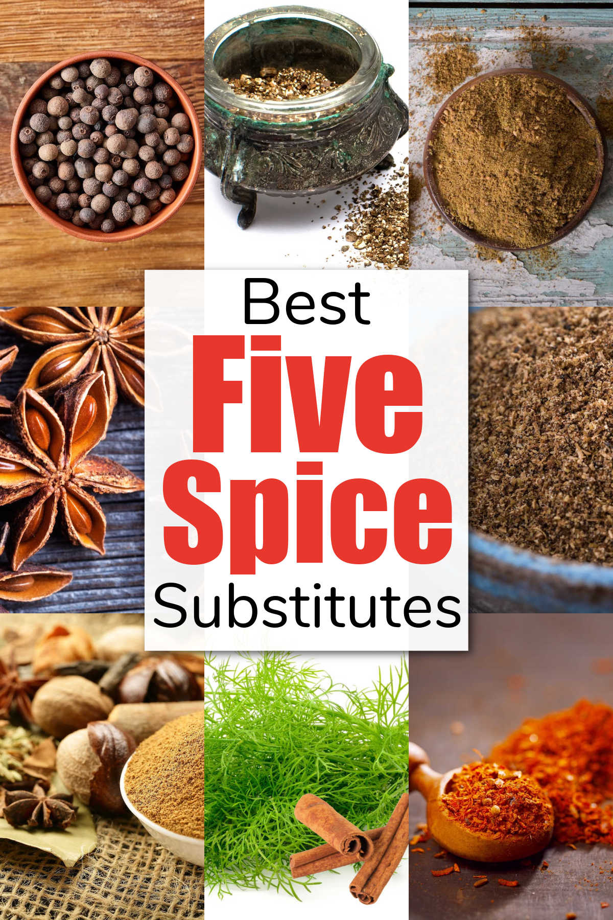 Best Five Spice Substitutes - Savor + Savvy