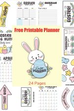 Easter Planner Free 24 Page Printables - Savor + Savvy