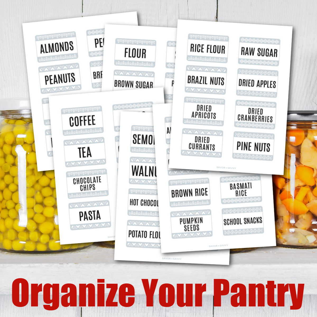 Free Freezer Labels That You Can Edit, Save, and Print!