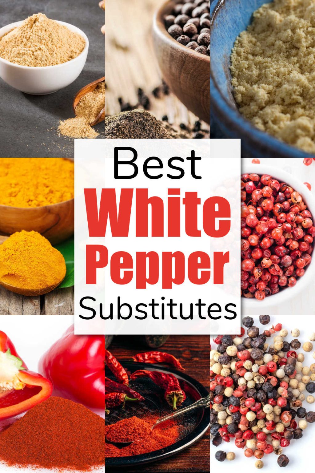 White Pepper Substitute Savor + Savvy