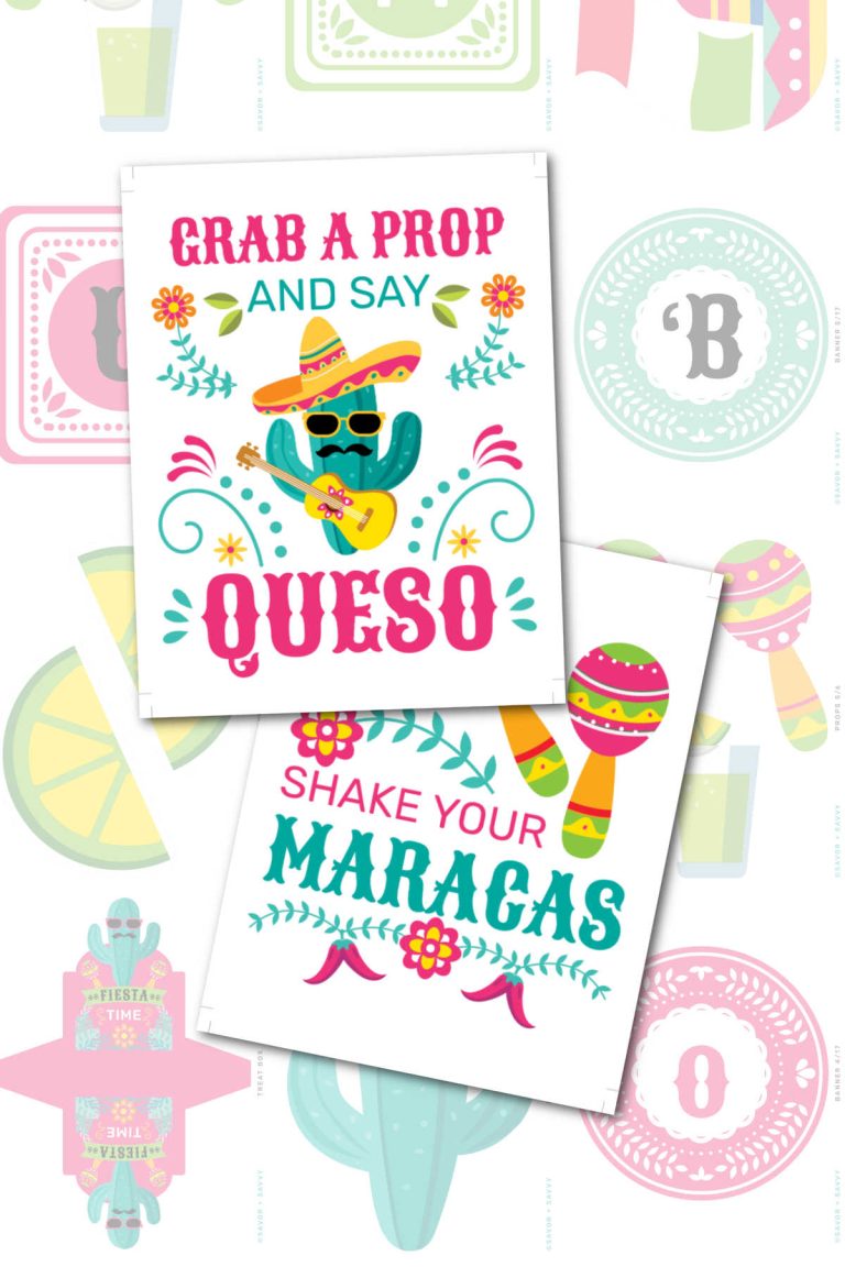 Cinco de Mayo Free Printables - Savor + Savvy
