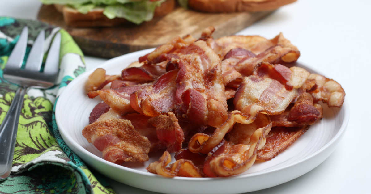 Air Fryer Bacon Savor + Savvy